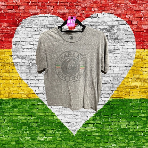 Zion Rootswear Other - Bob Marley “One Love” T-Shirt - Gray (Size M)